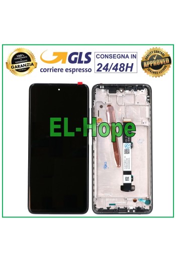 Écran LCD + châssis pour Xiaomi Poco X3 NFC M2007J20CI Écran tactile Noir