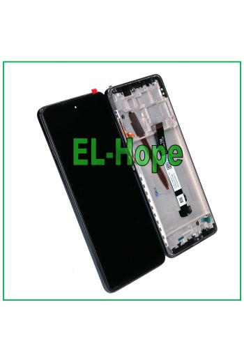 Écran LCD + châssis pour Xiaomi Poco X3 NFC M2007J20CI Écran tactile Noir