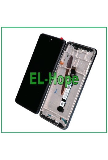Écran LCD + châssis pour Xiaomi Poco X3 NFC M2007J20CI Écran tactile Noir