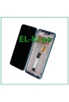 Écran LCD tactile avec cadre bleu pour Xiaomi Redmi Note 10 Lite
