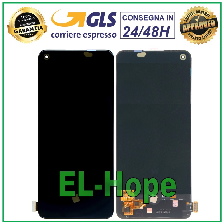 Écran LCD OLED pour OnePlus Nord CE 2 5G IV2201, e'cran tactile en verre, noir
