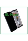 Écran LCD tactile avec cadre noir pour Xiaomi Redmi Note 10 Lite