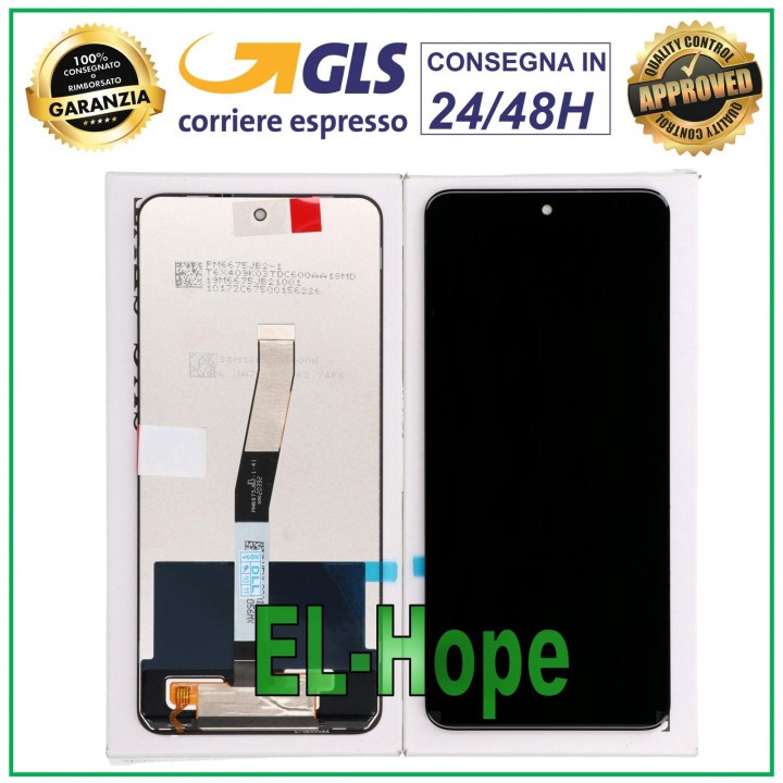 Écran LCD tactile e'quivalent a' celui de origine pour Xiaomi Redmi Note 9 Pro Max M2003J6B1I