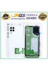 Coque arrie're en verre blanc de origine pour Samsung Galaxy A22 SM-A225