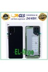 Coque arrie're en verre noir pour Samsung Galaxy A22 SM-A225 4G