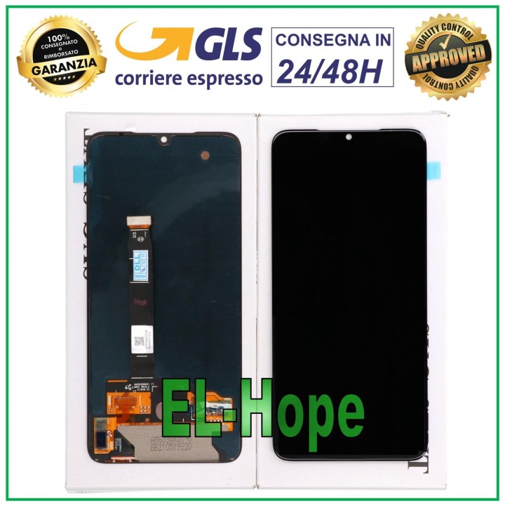 Écran LCD tactile noir pour Xiaomi Mi 9 M1902F1T