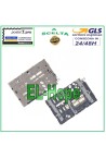 Lecteur de carte nano SIM et micro SD pour Samsung Galaxy A6 Plus 2018 SM-A605