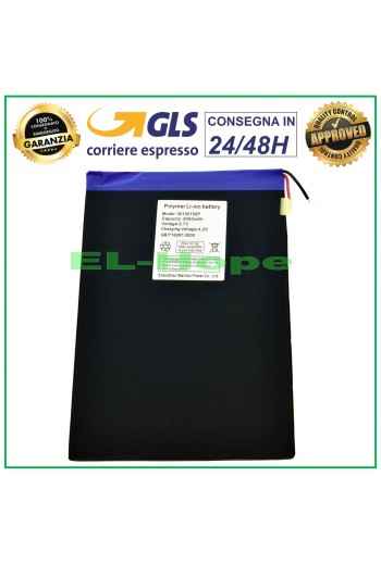 BATTERIE POUR TABLETTE ET PC 3.7V 5000 MAH - DIMENSIONS 15.3 cm * 10.2 cm * 0.2 cm