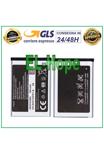 Batterie AB463446BU pour Samsung Galaxy GT E1190 E1150 E1120 E250 E1270 800 mAh