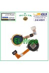 Cle' plate avec capteur de empreintes digitales pour Oppo Realme C21 RMX3201 Noir