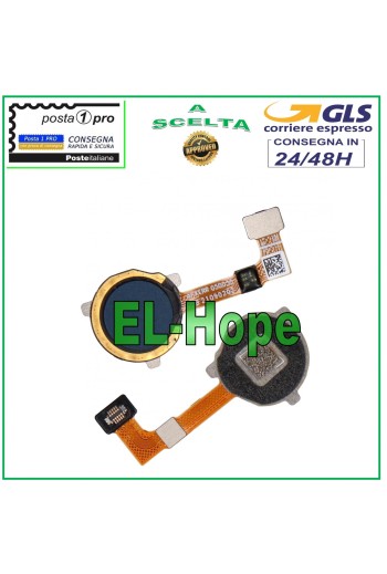 Cle' de empreinte digitale plate Oppo Realme C21Y RMX3261 RMX3263 noire