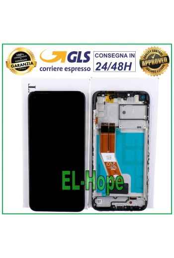 Écran LCD de origine + cadre Samsung Galaxy A11 SM-A115F A115 Écran tactile noir