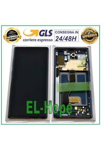 Écran LCD de origine Samsung Galaxy Note 10 Plus SM-N976 F Écran tactile noir
