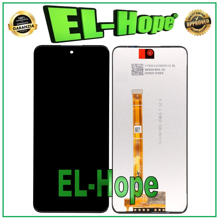 Écran LCD tactile noir pour LG K62 LMK620EMW LM-K620 LMW