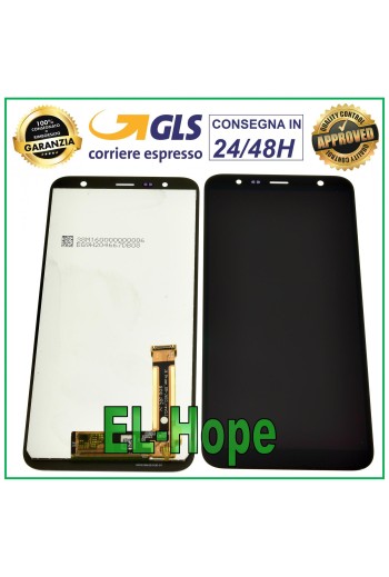 Écran LCD tactile noir pour Samsung Galaxy J4 Core SM-J410 FN