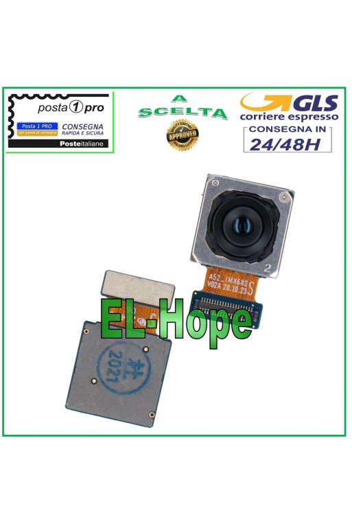CAMÉRA ARRIÈRE FLAT FLEX POUR SAMSUNG GALAXY A52S 5G SM A528 A528B CAMÉRA ARRIÈRE
