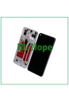 Cadre de affichage e'cran tactile pour Huawei Nova 7 SE CDY-AN00 e'cran en verre argent