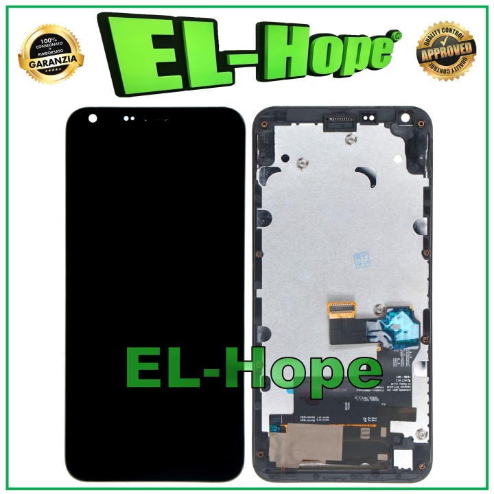 Cadre de e'cran LCD pour LG Q6 M700A Q6+ PLUS M700H, e'cran tactile en verre noir