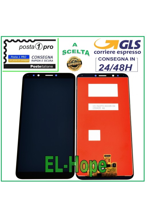 Écran LCD tactile noir pour Huawei Honor 7C LDN-L01 LDN-LX3