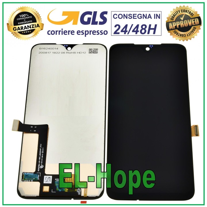 Écran LCD tactile en verre pour Motorola Moto G7 Plus XT-1962 XT1962