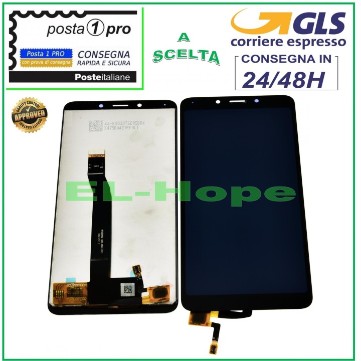 Écran LCD tactile noir pour Xiaomi M1804C3DG, M1804C3DT et M1804C3DH