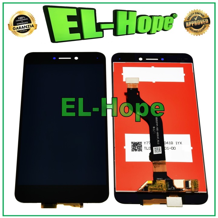Écran LCD tactile en verre noir pour Huawei Honor 8 Lite PRA-AL00X