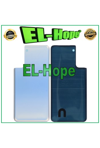 Coque batterie pour Samsung Galaxy S21 Plus SM-G996, coque arrie're argente'e