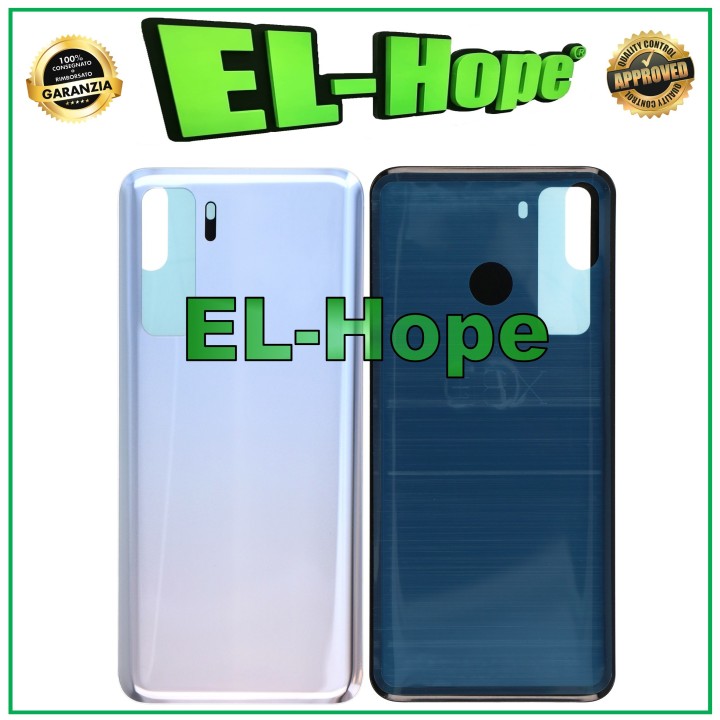 COUVERCLE DE BATTERIE POUR HUAWEI P40 LITE 5G CDY-NX9A COQUE ARRIÈRE ARGENT