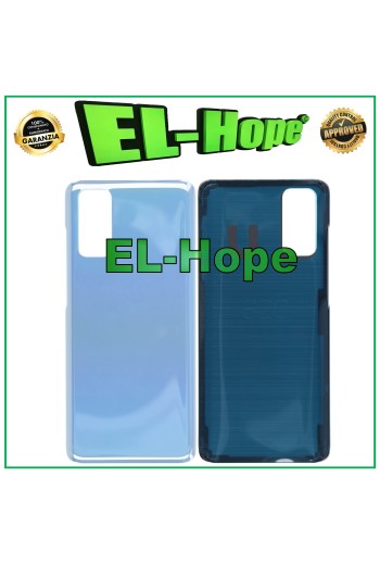 COUVERCLE DE BATTERIE POUR SAMSUNG GALAXY S20 SM-G980 G981 COQUE ARRIÈRE EN VERRE BLEU