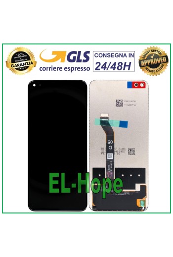 Écran LCD + tactile pour Honor X20 NTN-AN20, e'cran en verre noir