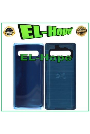 COUVERCLE DE BATTERIE POUR SAMSUNG GALAXY S10 SM-G973F BODY ARRIÈRE COUVERTURE BLEU