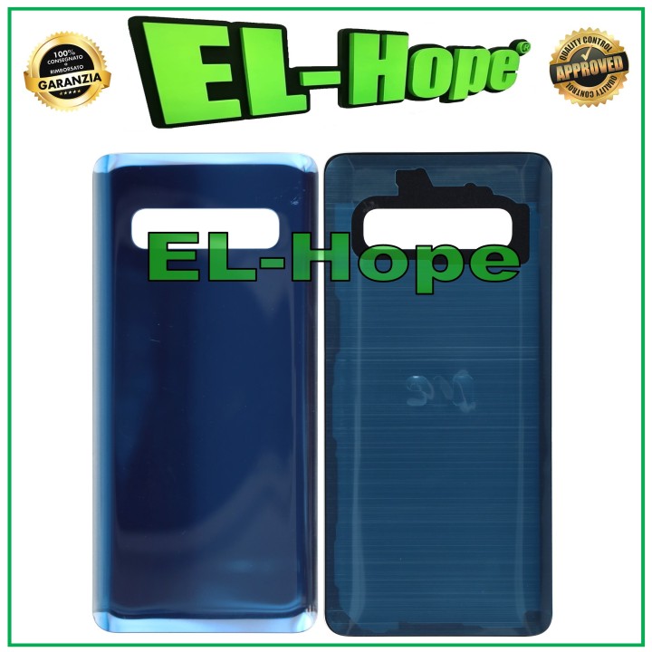 COUVERCLE DE BATTERIE POUR SAMSUNG GALAXY S10 SM-G973F BODY ARRIÈRE COUVERTURE BLEU