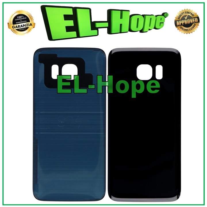 COUVERCLE DE BATTERIE POUR SAMSUNG GALAXY S7 EDGE SM-G935 COQUE ARRIÈRE NOIR