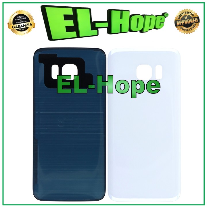 Cache batterie pour Samsung Galaxy S7 Edge SM-G935 Blanc