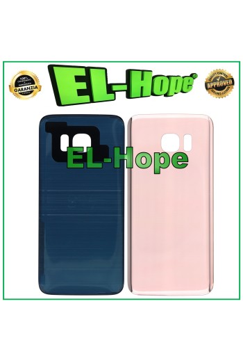 Cache batterie pour Samsung Galaxy S7 Edge SM-G935, coque arrie're rose