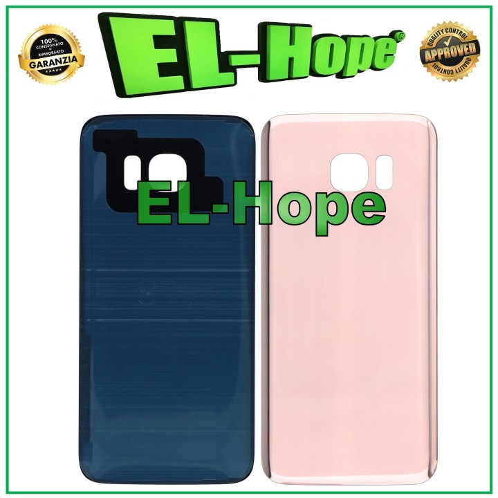 Cache batterie pour Samsung Galaxy S7 Edge SM-G935, coque arrie're rose