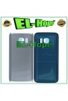 Coque batterie pour Samsung Galaxy S7 SM-G930, coque arrie're en verre argente'e