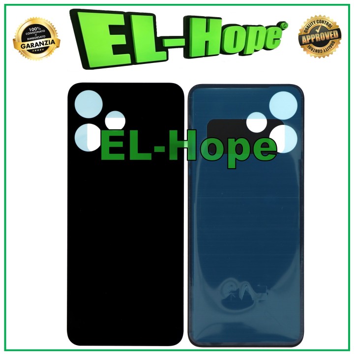Coque de batterie pour Xiaomi Redmi Note 12R 23076RA4BC Noir