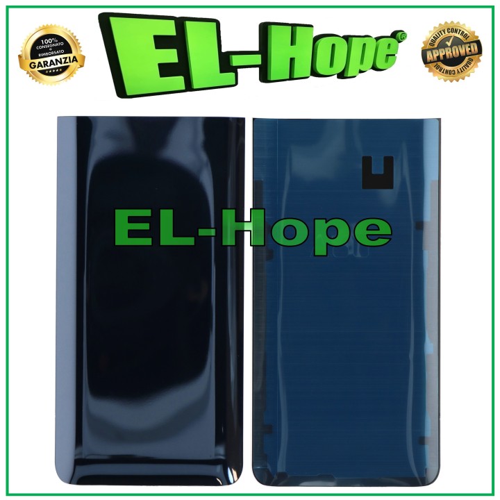 Coque batterie pour Samsung Galaxy A80 SM-A805, coque arrie're en verre noir