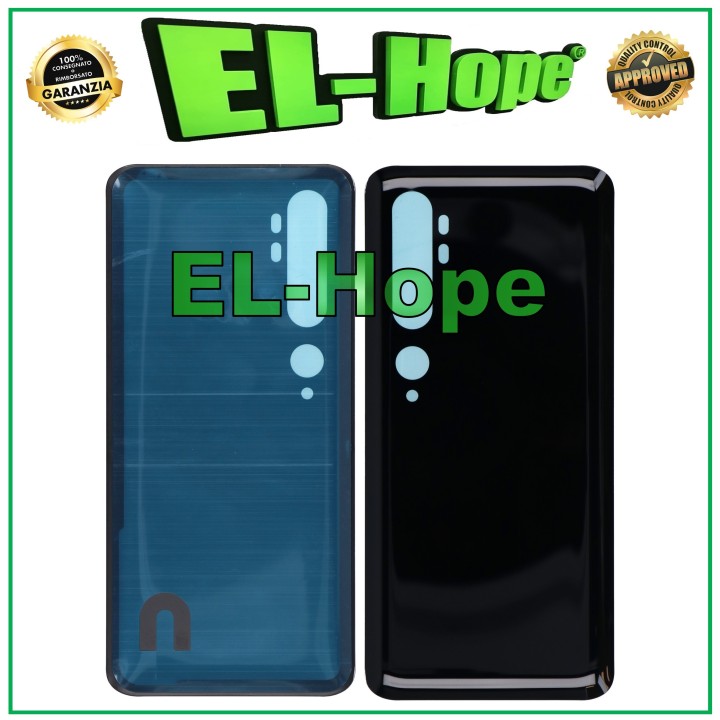 Coque de batterie noire pour Xiaomi Mi Note 10 Pro M1910F4S
