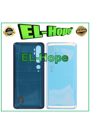 Coque de batterie pour Xiaomi Mi Note 10 Pro M1910F4S, coque arrie're blanche