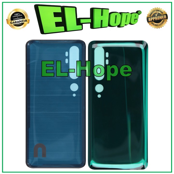 Coque de batterie pour Xiaomi Mi Note 10 Pro M1910F4S, coque arrie're verte