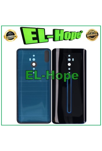 Cache batterie pour Oppo Reno 2Z (CPH1945/CPH1951) Coque arrie're en verre noir