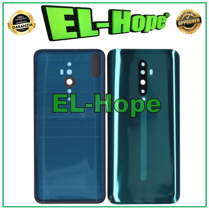 Cache batterie pour Oppo Reno 2Z CPH1945 CPH1951 Coque arrie're Vitre arrie're Vert