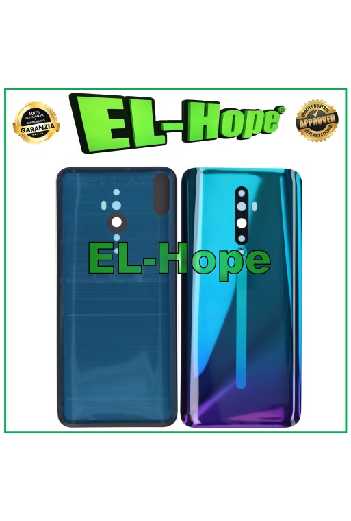 Cache batterie pour Oppo Reno 2Z CPH1945 CPH1951 Coque arrie're en verre violet