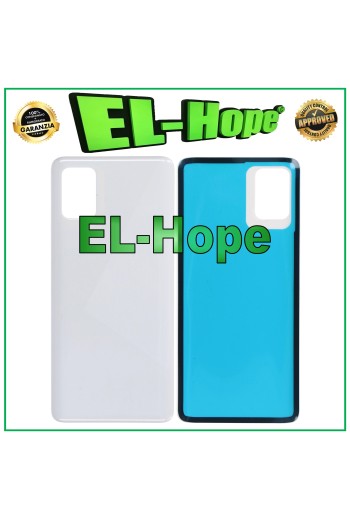Coque arrie're pour Samsung Galaxy A51 SM-A515, boi'tier de batterie blanc