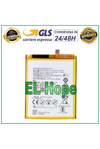 Batterie HB386483ECW+ pour Huawei Nova Plus Mate 9 Lite 3340 mAh, e'quivalente a' le originale