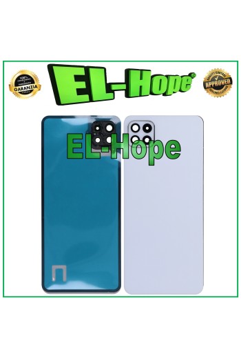 Cache batterie pour Samsung Galaxy A22 5G SM-A226, coque arrie're blanche