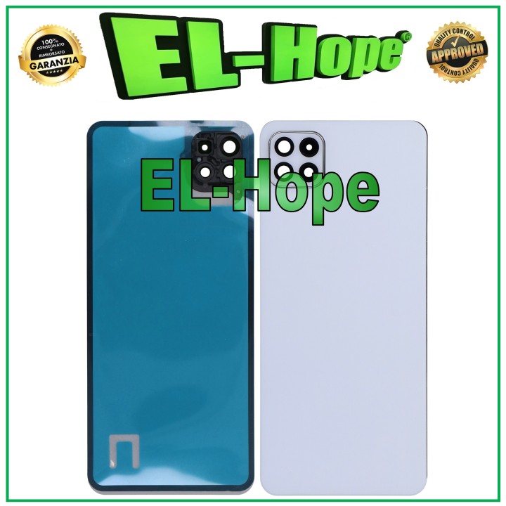 Cache batterie pour Samsung Galaxy A22 5G SM-A226, coque arrie're blanche