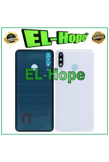 Coque batterie pour Huawei P30 Lite Mar-LX1M LX1A LX2J Vitre arrie're blanche